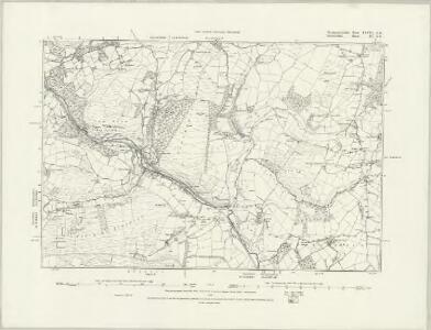 Montgomeryshire II.SW - OS Six-Inch Map