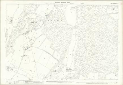 Kent LVI.12 (includes: Barham; Elham; Kingston; Stelling; Upper Hardres) - 25 Inch Map