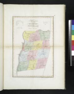 Map of the county of Rensselaer / by David H. Burr ; engd. by Rawdon, Clark & Co., Albany, & Rawdon, Wright & Co., New York.