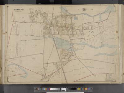 Suffolk County, V. 1, Double Page Plate No. 10 [Map bounded by Little East Neck Rd., Great Neck Rd., Southard Lane] / supplemented by careful measurements & field observations by our own Corps of Engineers.