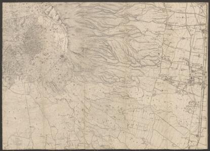 Carta topografica del monte Vesuvio