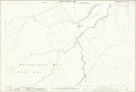 Northumberland (Old Series) CII.16 (includes: Allendale Common; Hexhamshire High Quarter) - 25 Inch Map