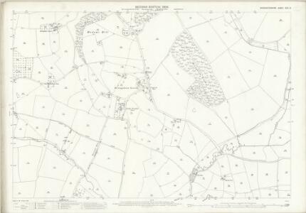 Worcestershire XXIX.8 (includes: Hanbury; Himbleton) - 25 Inch Map