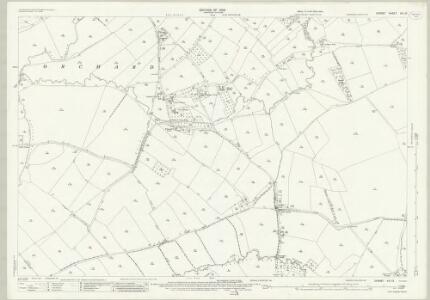 Dorset VIII.13 (includes: East Orchard; Fontmell Magna; Iwerne Courtney; Iwerne Minster; Manston; Sutton Waldron; West Orchard) - 25 Inch Map