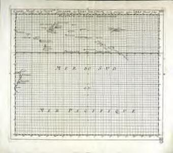 Carte mar.e de la Nouv.lle Zelande des isles Salomon et de plusieurs autres isles merid.es
