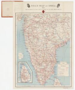 Sheet D [South India], uit: Road map of India