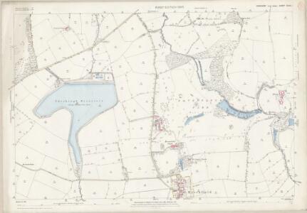 Yorkshire CCXC.1 (includes: Conisbrough Parks; Hooton Roberts; Ravenfield; Thrybergh) - 25 Inch Map