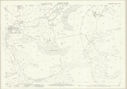 Denbighshire XLII.5 (includes: Llanarmon Dyffryn Ceiriog; Llansilin) - 25 Inch Map