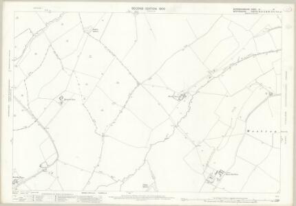 Buckinghamshire VI.14 (includes: Cranfield; Kempston Rural; North Crawley; Stagsden; Wootton) - 25 Inch Map
