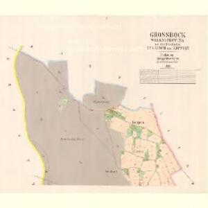 Grossbock (Welkabukovina) - c8387-1-001 - Kaiserpflichtexemplar der Landkarten des stabilen Katasters