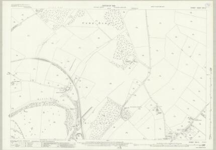 Dorset XXIV.3 (includes: Bryanston; Pimperne; Stourpaine) - 25 Inch Map