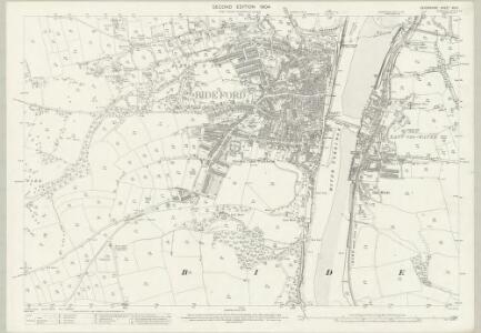 Devon XIX.6 (includes: Bideford) - 25 Inch Map