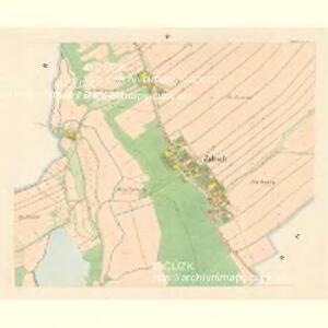 Zalesch (Zaless) - c9118-1-003 - Kaiserpflichtexemplar der Landkarten des stabilen Katasters