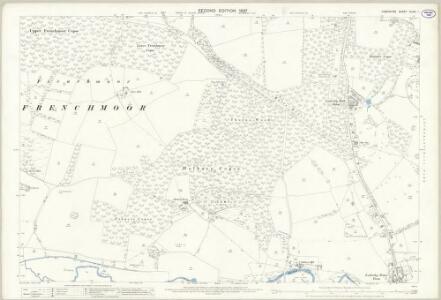 Hampshire and Isle of Wight XLVIII.1 (includes: East Dean; East Tytherley; Frenchmoor; Lockerley; West Tytherley) - 25 Inch Map