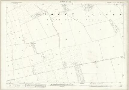 Yorkshire CCXXIV.1 (includes: Holme Upon Spalding Moor; Hotham; South Cliffe) - 25 Inch Map