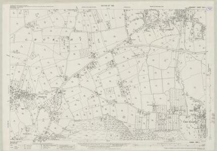 Somerset XVIII.1 (includes: Burrington; Churchill; Winscombe) - 25 Inch Map