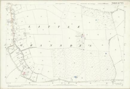 Huntingdonshire XXVIII.11 (includes: Great Gaddensden; Little Gransden; Longstowe) - 25 Inch Map