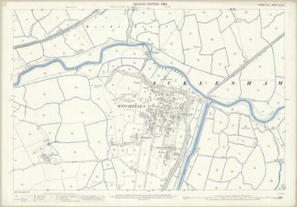 Sussex XLV.14 (includes: Icklesham; Udimore) - 25 Inch Map