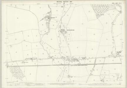 Essex (1st Ed/Rev 1862-96) XXIII.15 (includes: Little Canfield; Takeley) - 25 Inch Map