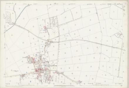 Yorkshire CCXLII.9 (includes: Burstwick; Halsam; Keyingham; Ottringham) - 25 Inch Map