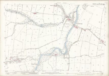 Yorkshire XIII.13 (includes: Barningham; Brignall; Rokeby; Wycliffe With Thorpe) - 25 Inch Map