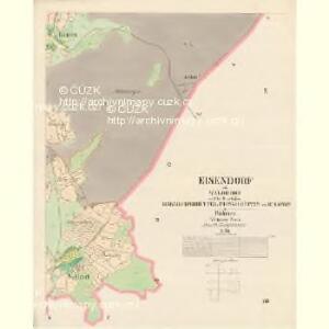 Eisendorf - c9392-2-008 - Kaiserpflichtexemplar der Landkarten des stabilen Katasters