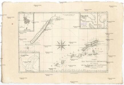Isles des Nouvelles Hébrides, et celle de la Nouvelle Calédonie