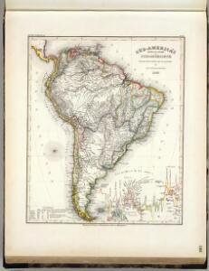 Sud-America's Bergsysteme, Stromgebiete.
