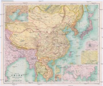 Map of China, Burma, Siam, Annam & c