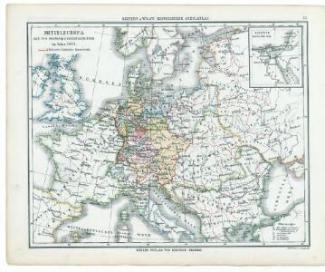 32. Mitteleuropa nach dem Reichsdeputationshauptschluss im Jahre 1803