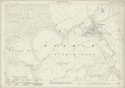 Berkshire II.9 (includes: Cumnor; Oxford; Wytham) - 25 Inch Map