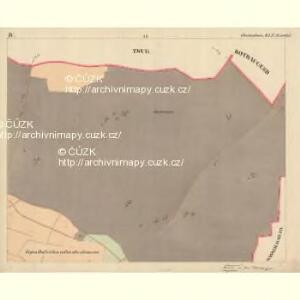 Chotieschau - c2590-1-008 - Kaiserpflichtexemplar der Landkarten des stabilen Katasters