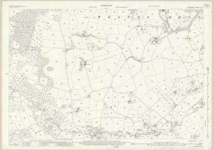 Shropshire XII.1 (includes: Selattyn; Weston Rhyn; Whittington) - 25 Inch Map