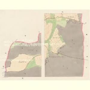 Jenikau (Jenikow) - c2829-1-005 - Kaiserpflichtexemplar der Landkarten des stabilen Katasters