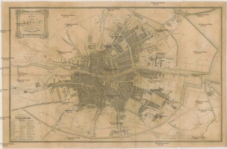 Plan of the city of Dublin