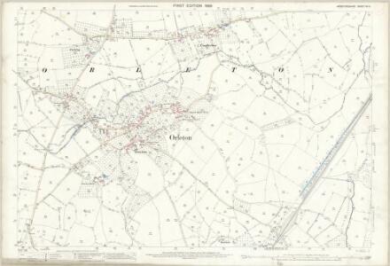 Herefordshire VII.11 (includes: Brimfield; Eye Moreton And Ashton; Orleton; Yarpole) - 25 Inch Map
