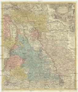 Ducatus Iuliaci & Bergensis tabula geographica, simul ducatum Clivie & Meursiae principatum