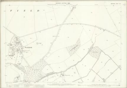 Berkshire XII.8 (includes: Longcott; Shrivenham; Watchfield) - 25 Inch Map