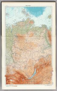 34-35.  Siberia, Middle.  The World Atlas.