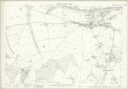 Berkshire XLII.1 (includes: Kintbury) - 25 Inch Map