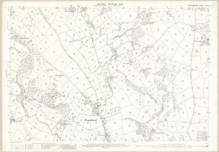 Herefordshire XLIII.8 (includes: Llanveynoe; Longtown) - 25 Inch Map