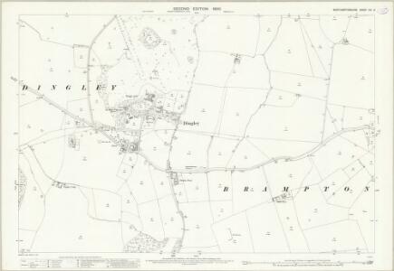 Northamptonshire XVI.6 (includes: Brampton Ash; Dingley) - 25 Inch Map