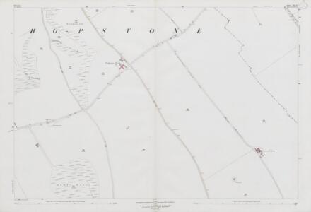 Wiltshire XVI.12 (includes: Ashbury; Bishopstone) - 25 Inch Map