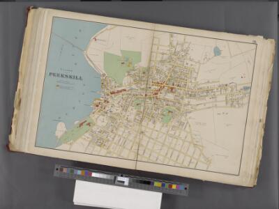 Westchester, Double Page Plate No. 26 [Map of village of Peekskill] / prepared under the direction of Joseph R. Bien, from general surveys and official records.