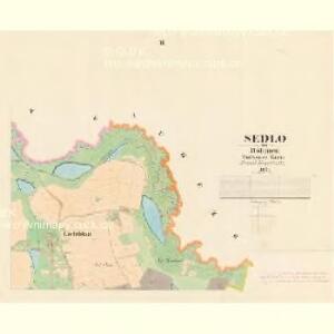 Sedlo - c6809-1-002 - Kaiserpflichtexemplar der Landkarten des stabilen Katasters