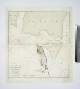 A chart of the bar of Sandy Hook : the entrance of Hudsons River in the province of New Jersey / survey'd in 1782, by Lieutt. Hills, of the 23d. Regt. and private draftsman to His Excellency the Commander in Chief.