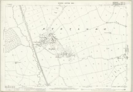 Oxfordshire XIII.7 (includes: Adlestrop; Broadwell; Chastleton; Donnington; Evenlode; Longborough) - 25 Inch Map