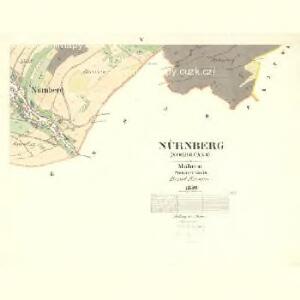 Nürnberg (Norbrčany) - m2009-1-005 - Kaiserpflichtexemplar der Landkarten des stabilen Katasters