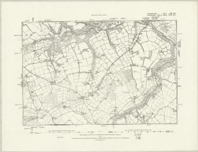 Cardiganshire XL.NE - OS Six-Inch Map
