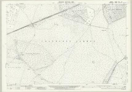 Dorset XVI.12 (includes: Alderholt; Edmondsham; Harbridge and Ibsley; Verwood) - 25 Inch Map
